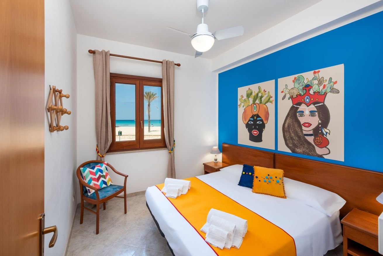 SAN VITO – apartament z 2 sypialniami, tuż przy plaży, max 6 os.
